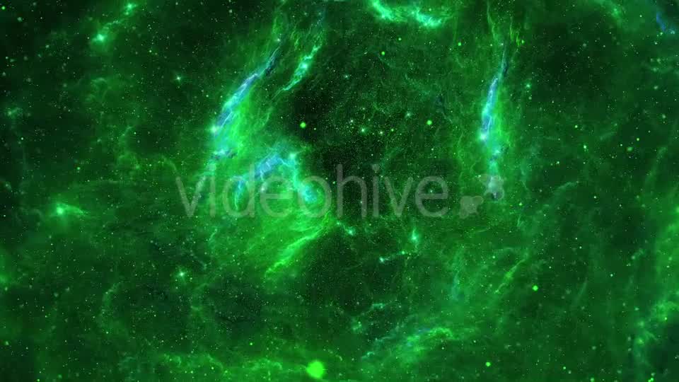 Bright Green Tunnel of the Nebula in Space Videohive 20545689 Motion Graphics Image 10