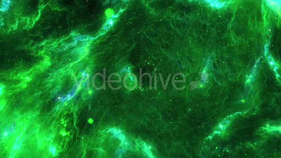 Bright Green Tunnel of the Nebula in Space Videohive 20545689 Motion Graphics Image 7