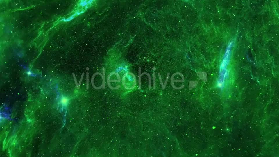 Bright Green Tunnel of the Nebula in Space Videohive 20545689 Motion Graphics Image 8