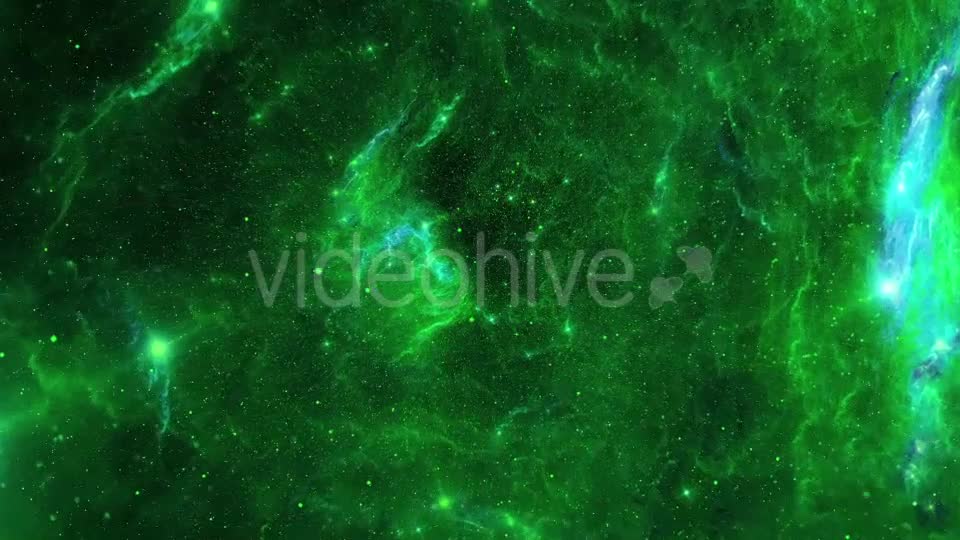 Bright Green Tunnel of the Nebula in Space Videohive 20545689 Motion Graphics Image 9