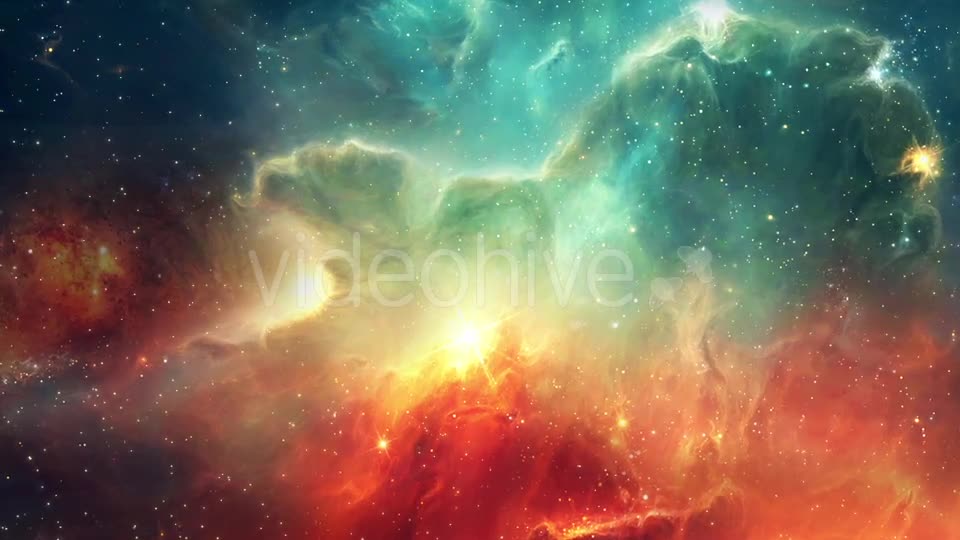 Bright Nebula in Space Videohive 18581417 Motion Graphics Image 1