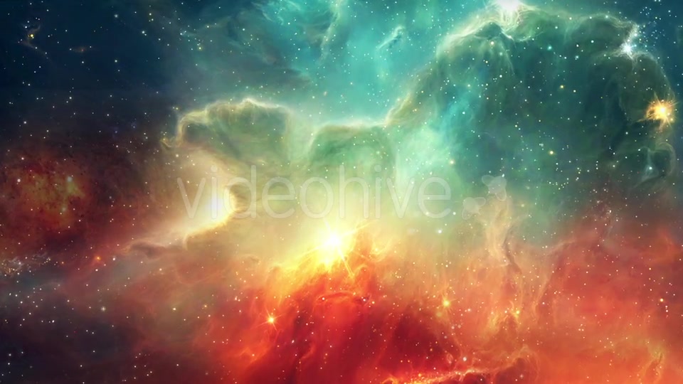Bright Nebula in Space Videohive 18581417 Motion Graphics Image 2