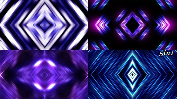 Bright Rhomb Lines - Videohive Download 7902062