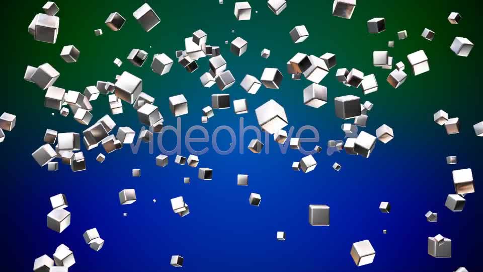 Broadcast Flying Hi Tech Cubes Pack 01 Videohive 4859859 Motion Graphics Image 1