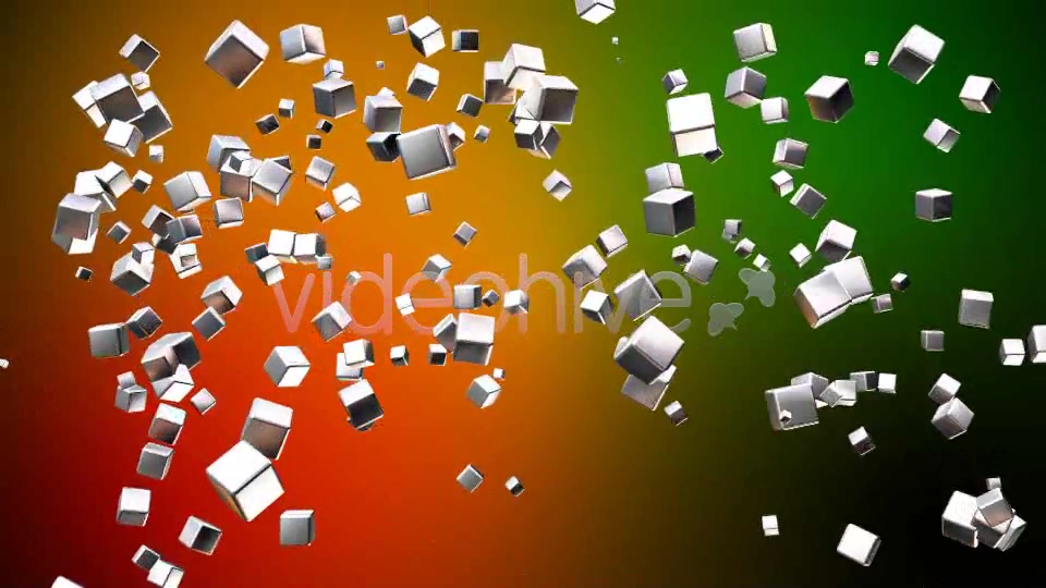 Broadcast Flying Hi Tech Cubes Pack 01 Videohive 4859859 Motion Graphics Image 4