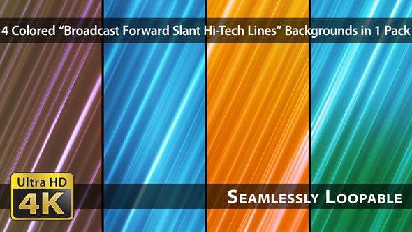 Broadcast Forward Slant Hi Tech Lines Pack 01 - 15603884 Download Videohive