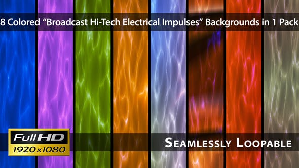 Broadcast Hi Tech Electrical Impulses Pack 01 - Download Videohive 3450809