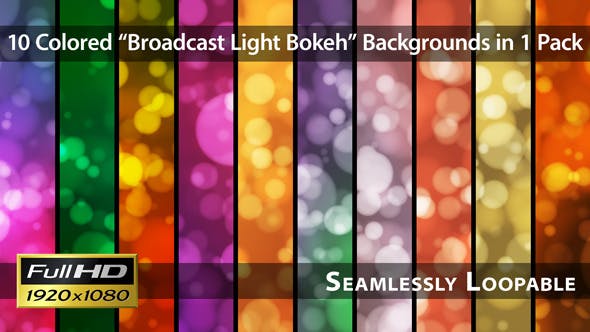 Broadcast Light Bokeh Pack 09 - 4960879 Videohive Download