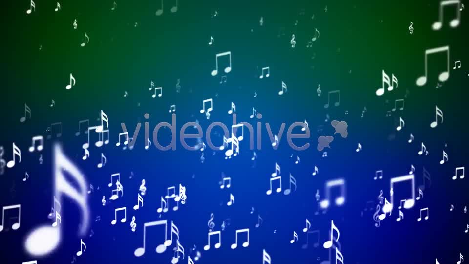 Broadcast Rising Music Notes Pack 01 Videohive 3898840 Motion Graphics Image 1