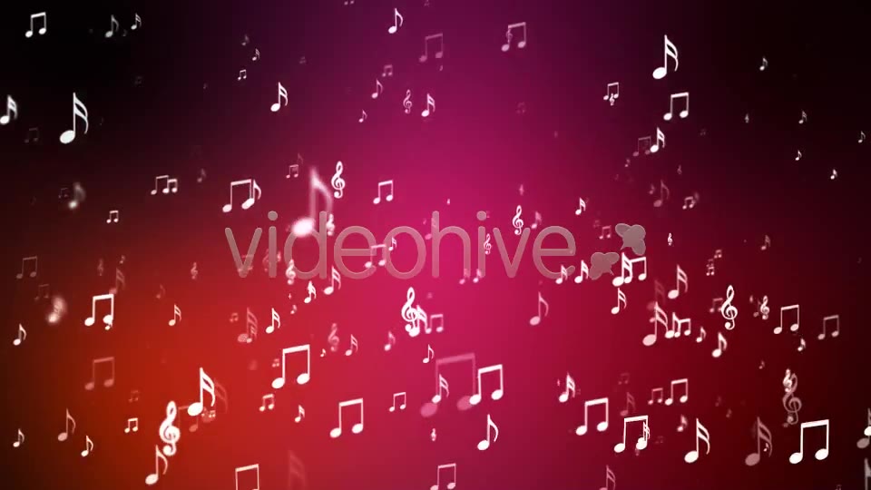 Broadcast Rising Music Notes Pack 01 Videohive 3898840 Motion Graphics Image 3