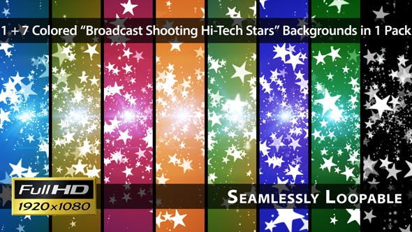 Broadcast Shooting Hi Tech Stars Pack 01 - 3833861 Videohive Download