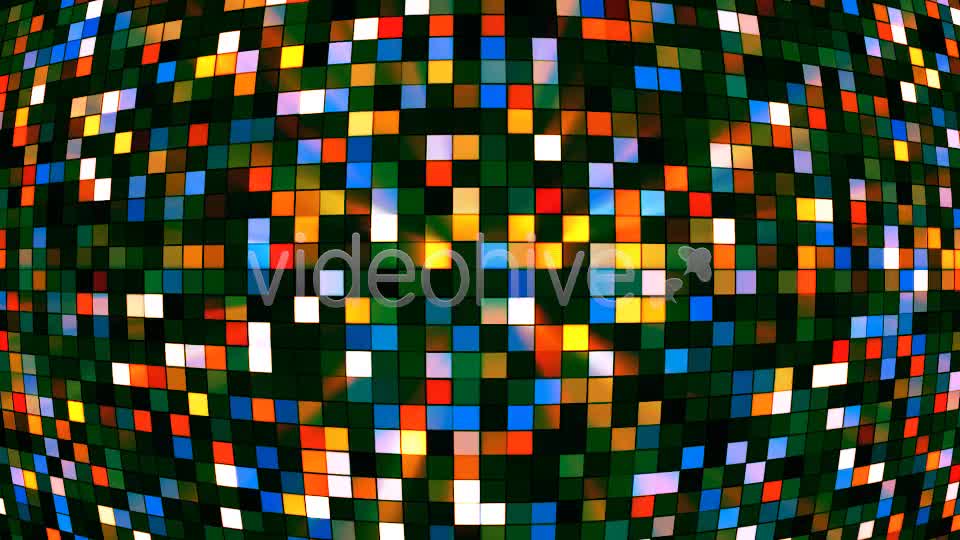Broadcast Twinkling Hi Tech Squares Globe Pack 01 Videohive 3554601 Motion Graphics Image 1