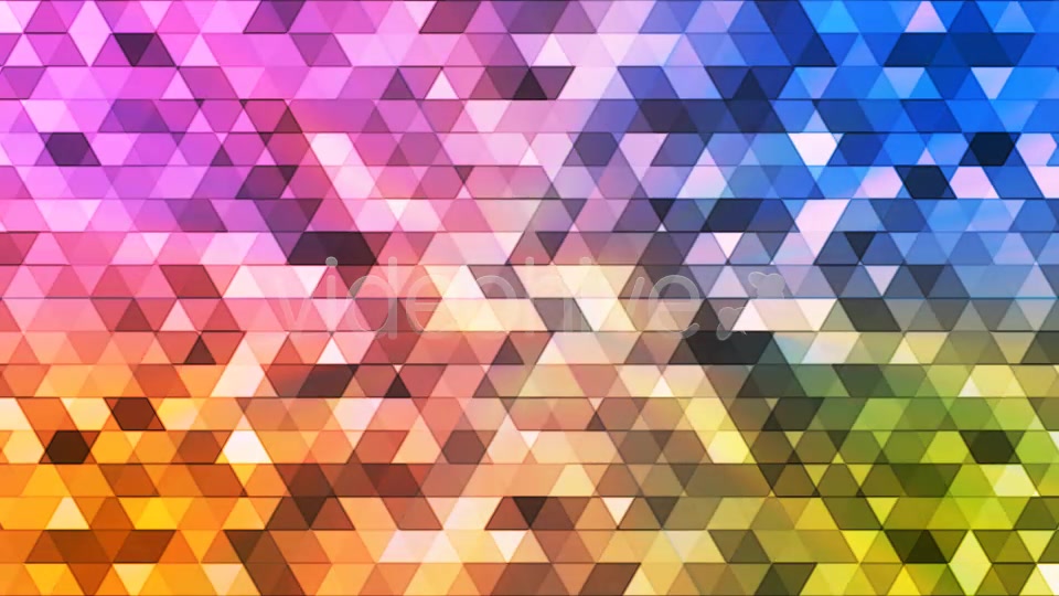 Broadcast Twinkling Polygon Hi Tech Triangles Pack 02 Videohive 3327646 Motion Graphics Image 9