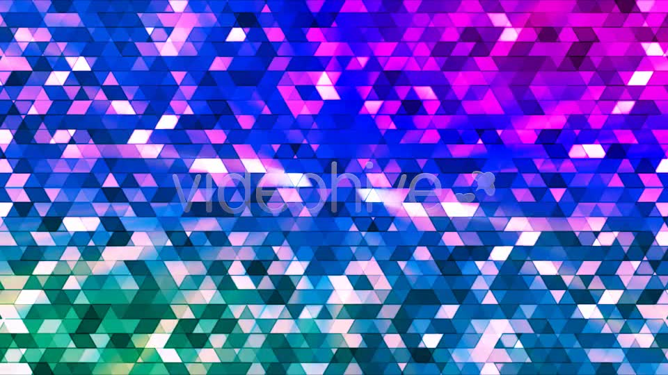 Broadcast Twinkling Polygon Hi Tech Triangles Pack 03 Videohive 3435476 Motion Graphics Image 2