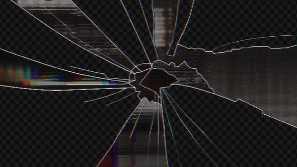 Broken Monitor Glitch - 23778772 Videohive Download