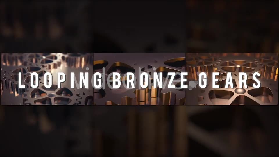 Bronze Gears Videohive 10535995 Motion Graphics Image 2