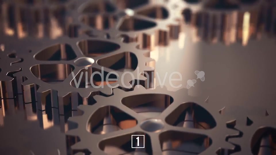 Bronze Gears Videohive 10535995 Motion Graphics Image 4