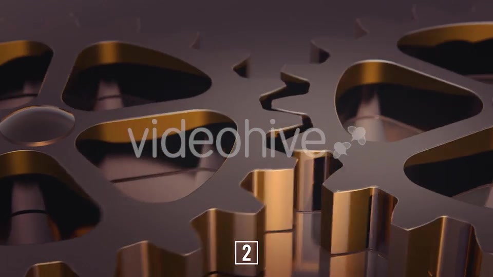 Bronze Gears Videohive 10535995 Motion Graphics Image 6