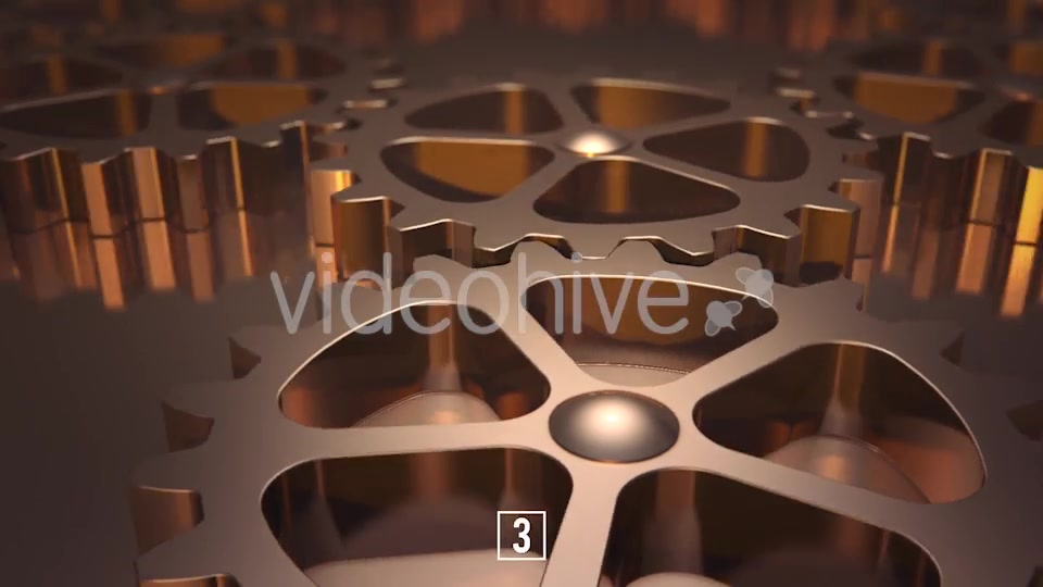 Bronze Gears Videohive 10535995 Motion Graphics Image 8