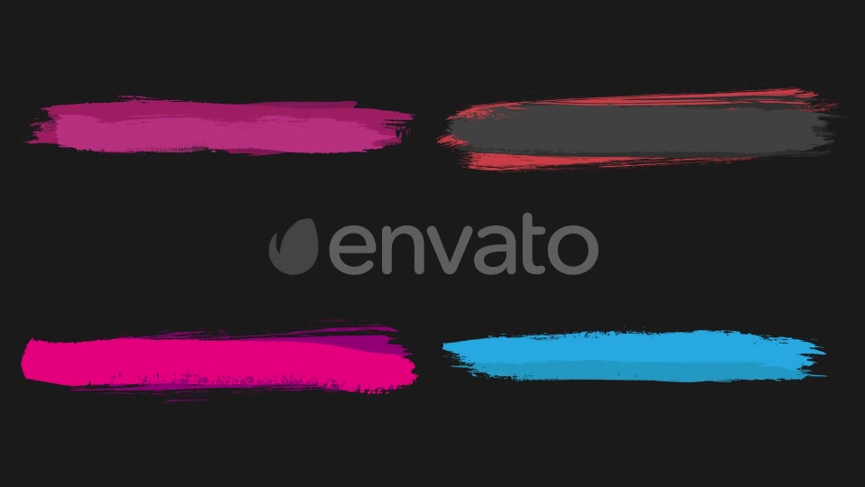Brush Stroke Lower Thirds Videohive 24070405 Motion Graphics Image 4