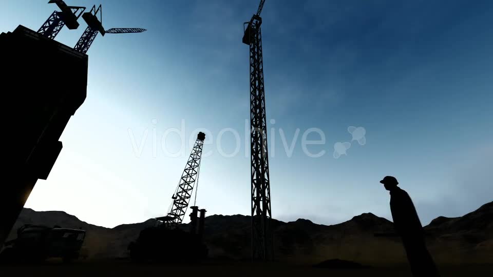 Building Construction and Crane Videohive 19730021 Motion Graphics Image 2