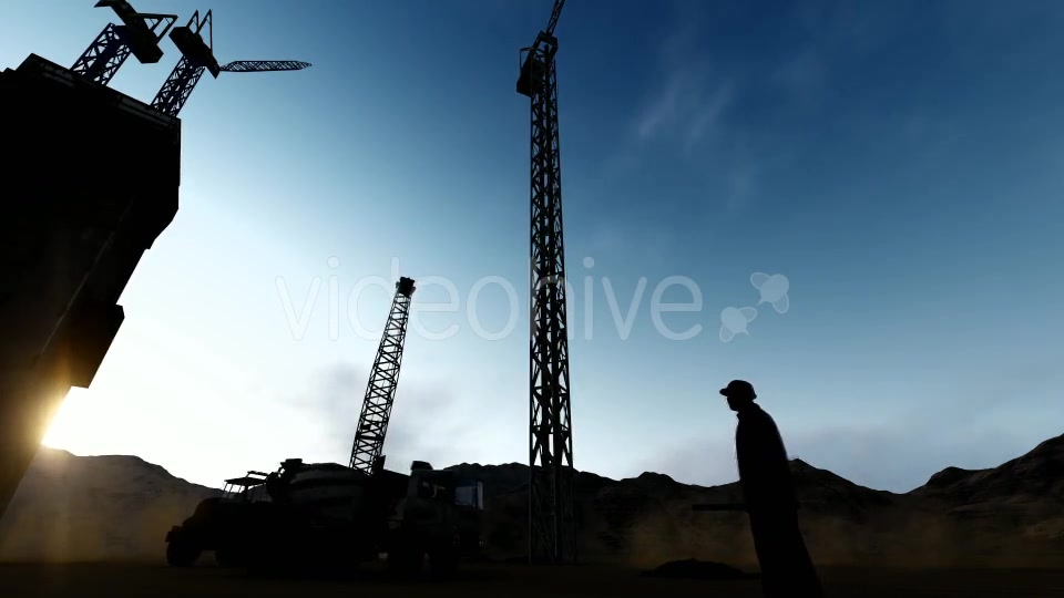 Building Construction and Crane Videohive 19730021 Motion Graphics Image 4