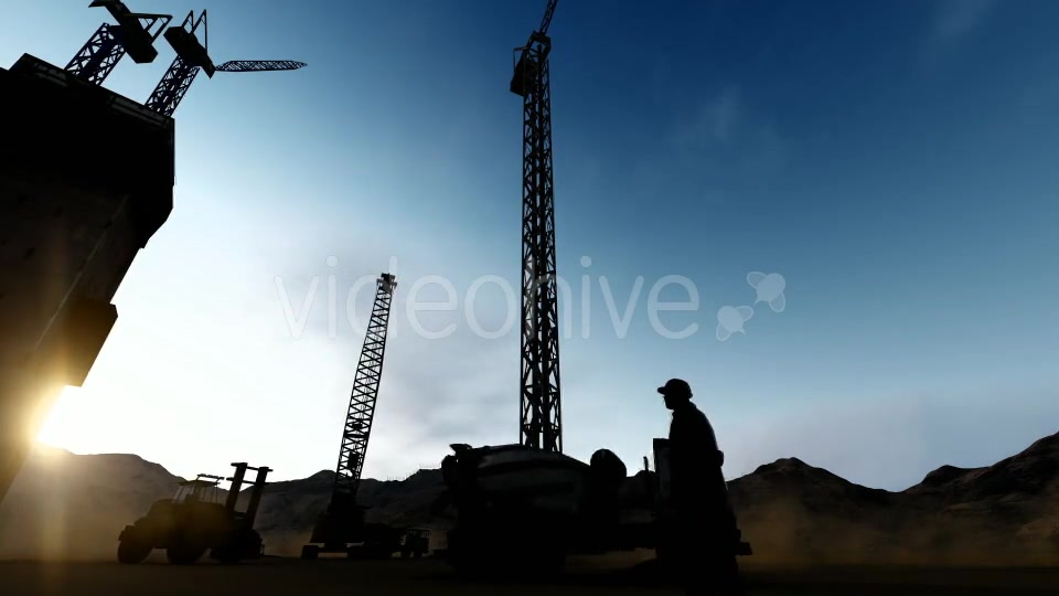 Building Construction and Crane Videohive 19730021 Motion Graphics Image 5