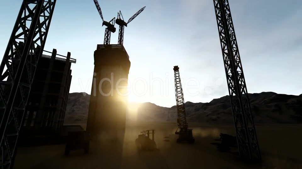 Building Construction zone and Worker Videohive 19730008 Motion Graphics Image 6