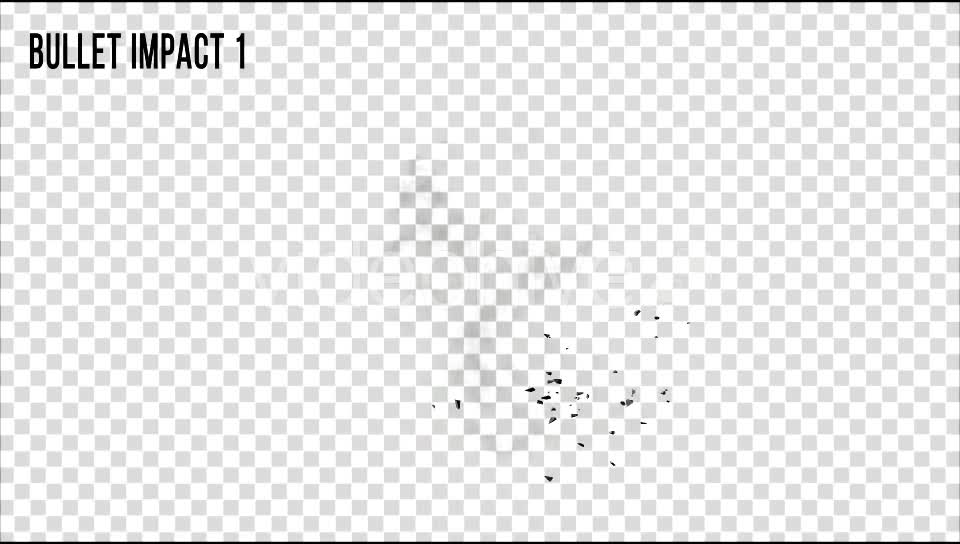 Bullet Hits on the Ground Videohive 18217423 Motion Graphics Image 1