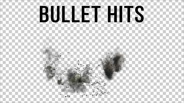 Bullet Hits on the Ground - Videohive Download 18217423