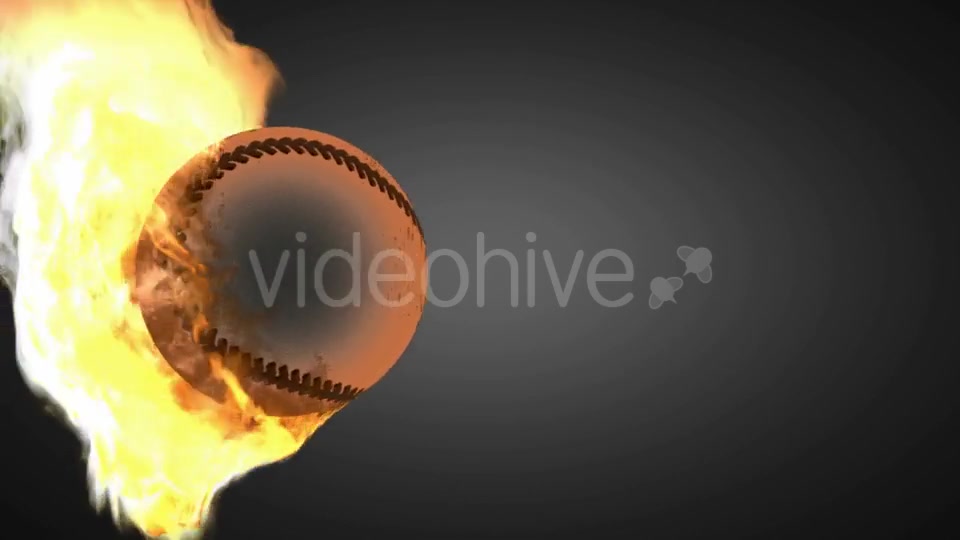 Burning Baseball Ball Videohive 18562060 Motion Graphics Image 3