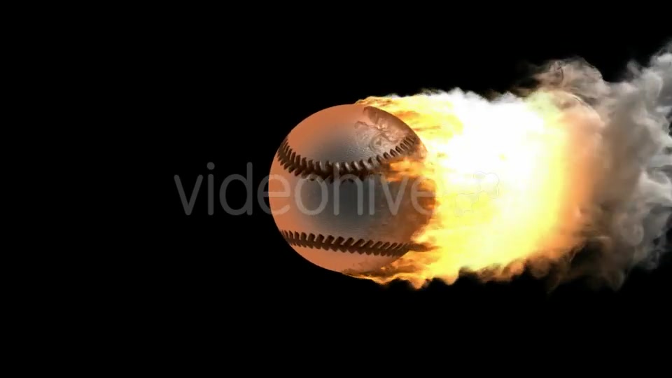 Burning Baseball Ball Videohive 19784766 Motion Graphics Image 3