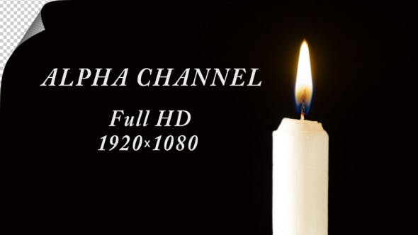 Burning Candle - Download 15480219 Videohive