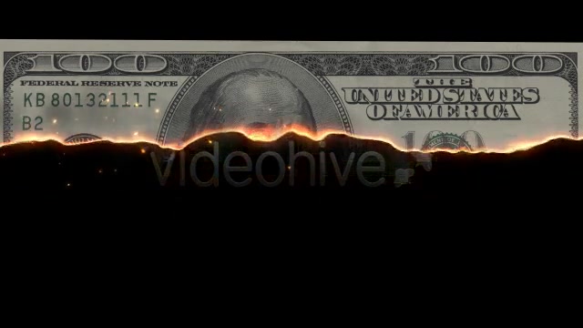 Burning Dollar Videohive 6031922 Motion Graphics Image 6