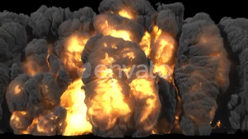 Burning Dust Storm Smoke To Camera Videohive 24409469 Motion Graphics Image 4