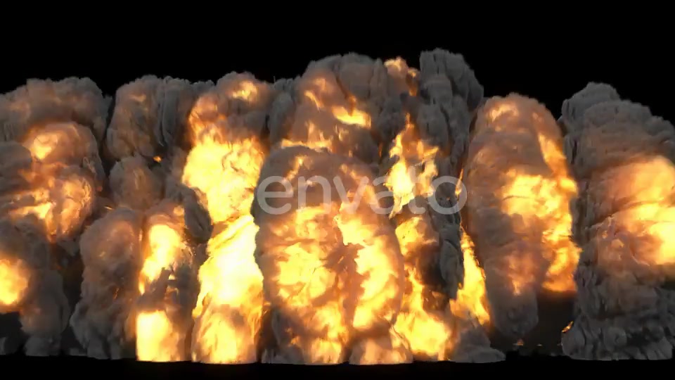 Burning Dust Storm Smoke To Camera Videohive 24409469 Motion Graphics Image 6