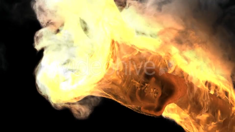 Burning Fist with Alpha Channel Videohive 19027811 Motion Graphics Image 3