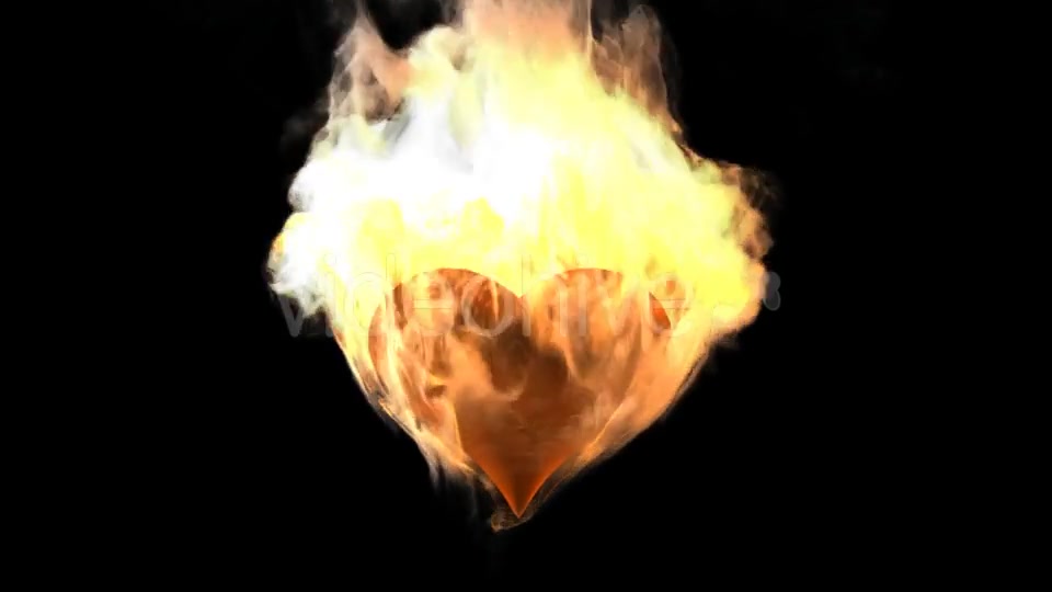 Burning Heart with Alpha Channel Videohive 19027557 Motion Graphics Image 3