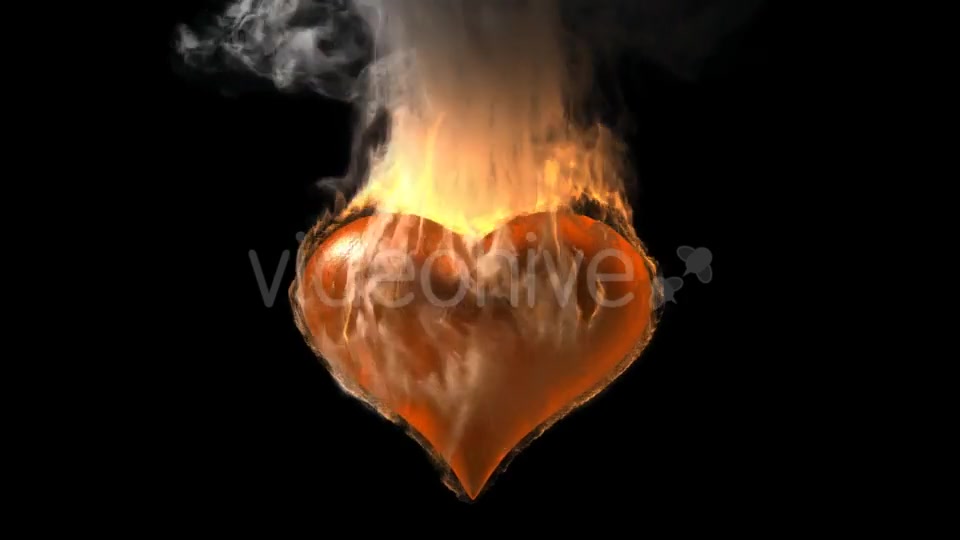 Burning Heart with Alpha Channel Videohive 19027557 Motion Graphics Image 5