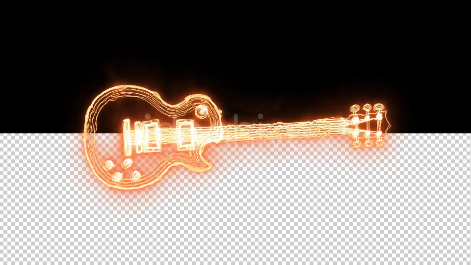 Burning Jazz Guitar Videohive 16271027 Motion Graphics Image 4