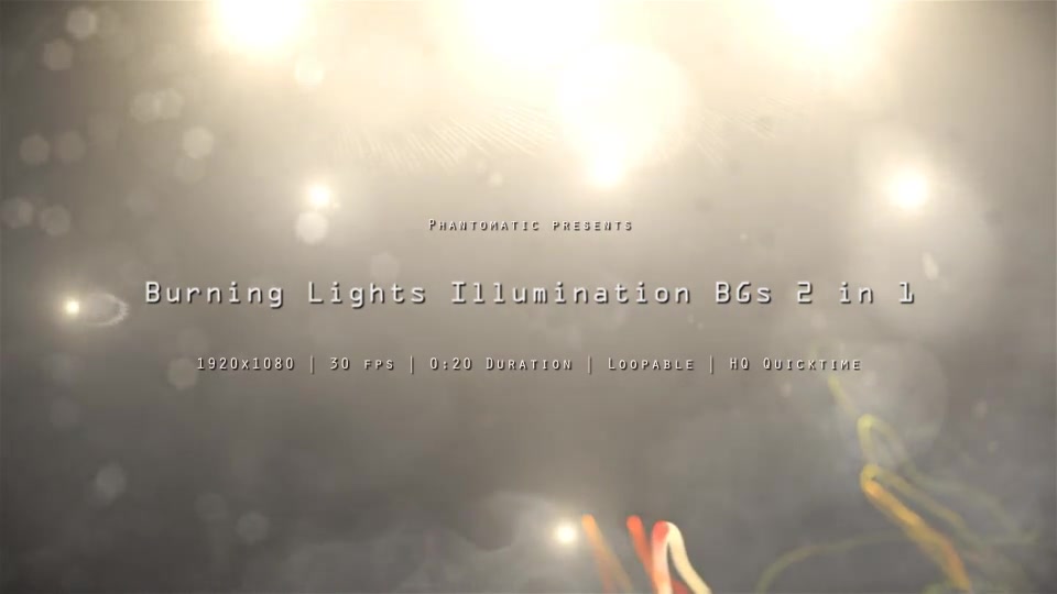 Burning Lights Illumination Videohive 13960204 Motion Graphics Image 3