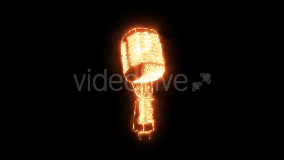 Burning Microphone Videohive 16020912 Motion Graphics Image 2