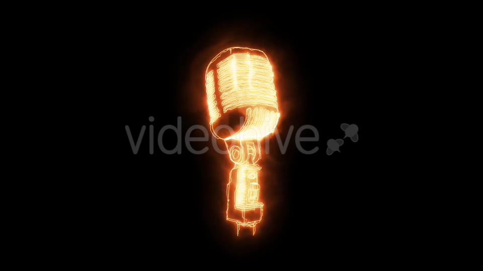 Burning Microphone Videohive 16020912 Motion Graphics Image 3
