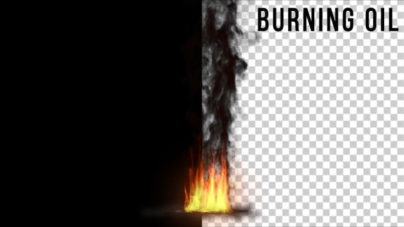 Burning Oil - Videohive Download 16914752
