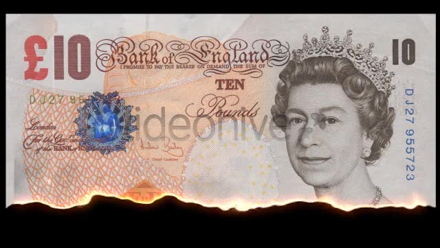 Burning Pound Sterling ( 2 in 1 ) Videohive 6240213 Motion Graphics Image 2