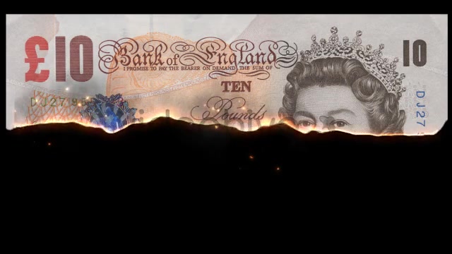 Burning Pound Sterling ( 2 in 1 ) Videohive 6240213 Motion Graphics Image 3