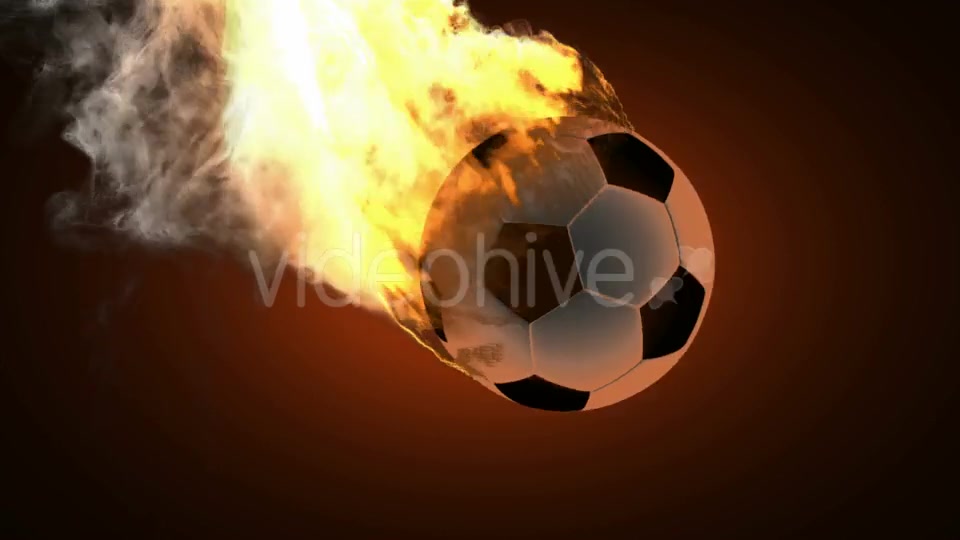 Burning Soccer Ball Videohive 19462953 Motion Graphics Image 4