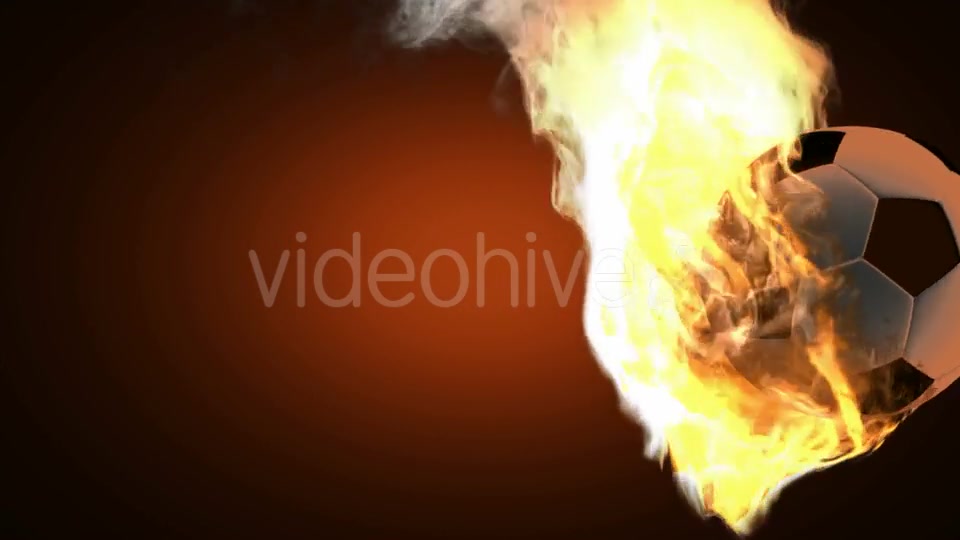 Burning Soccer Ball Videohive 19462953 Motion Graphics Image 5
