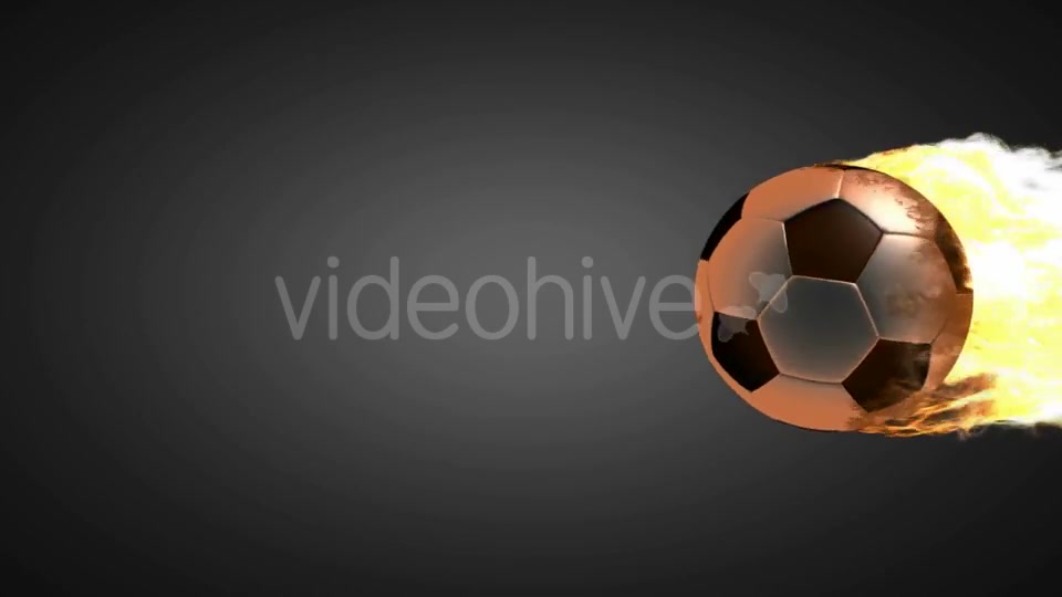 Burning Soccer Ball Videohive 20740651 Motion Graphics Image 2