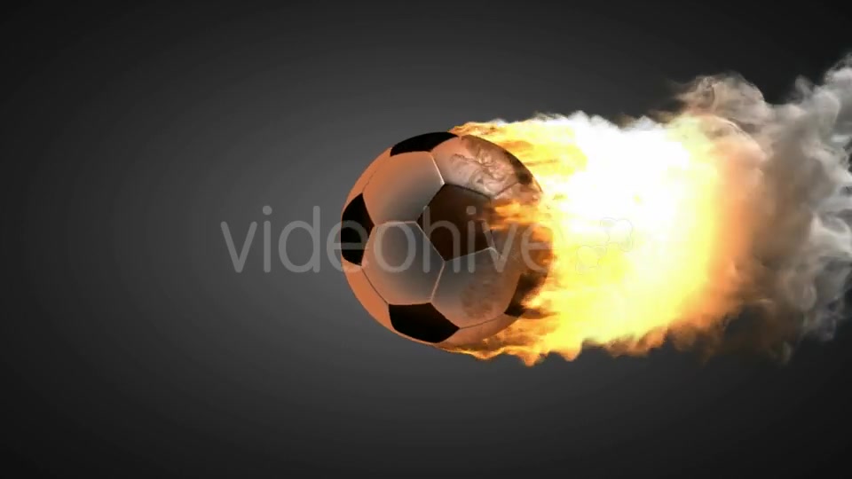 Burning Soccer Ball Videohive 20740651 Motion Graphics Image 3